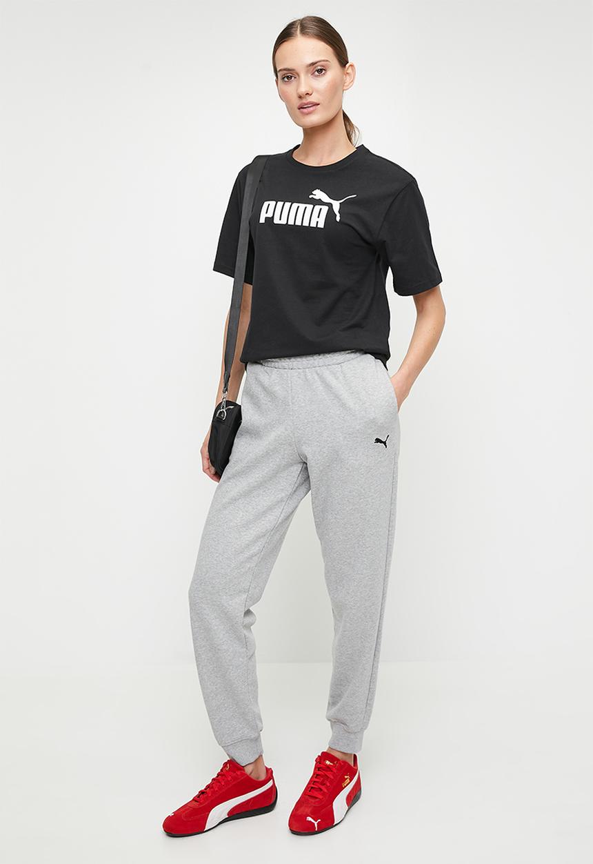 PUMA - Ess No. 1 Logo Relaxed Tee W - Puma Black