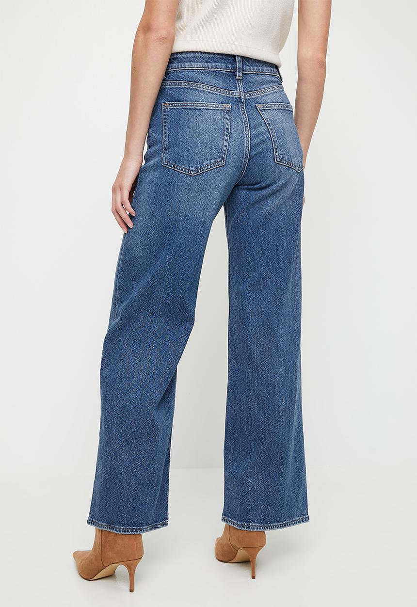H&M - Wide jeans - blue