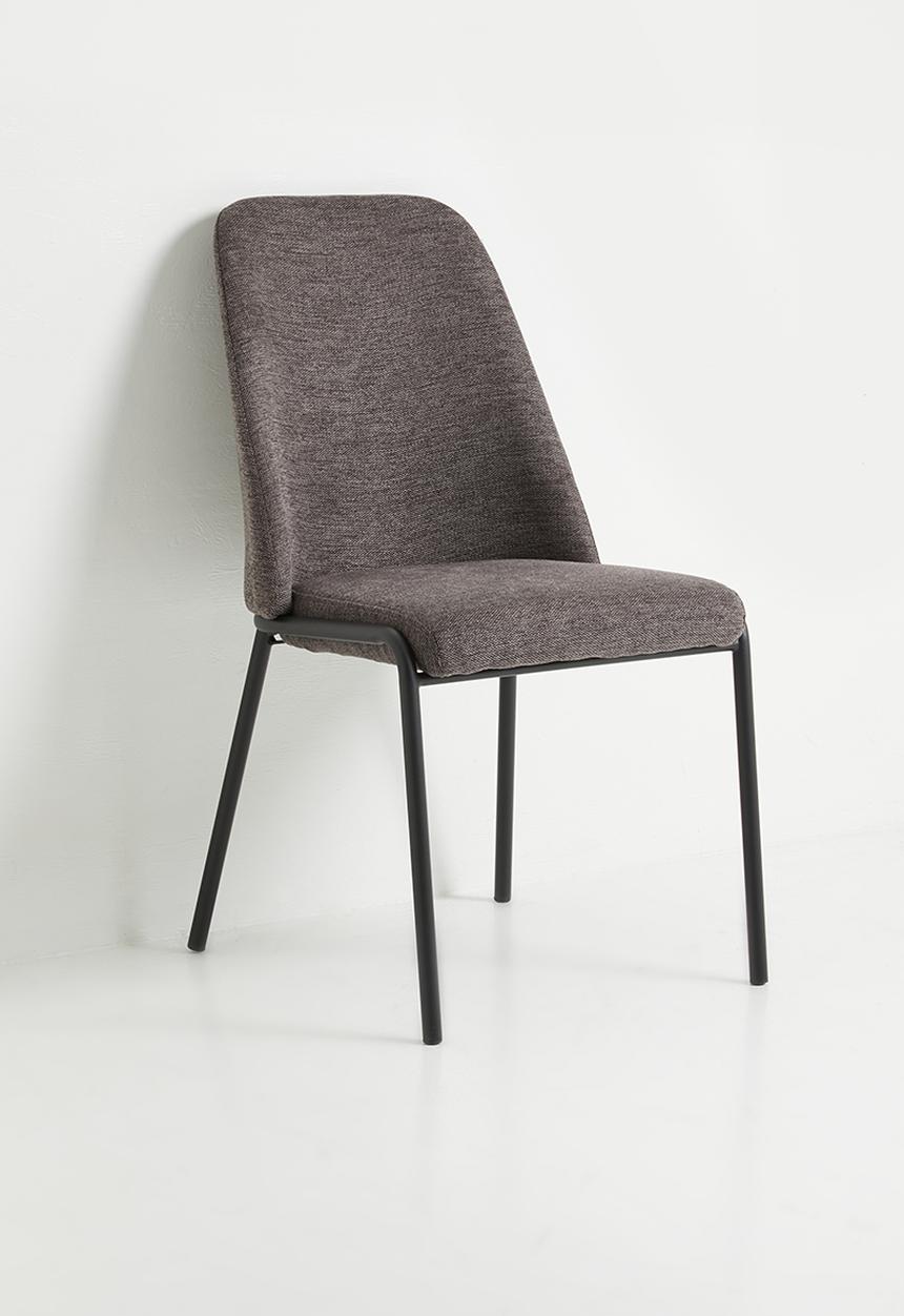 Sixth Floor - Desire chair set of 2 - charcoal