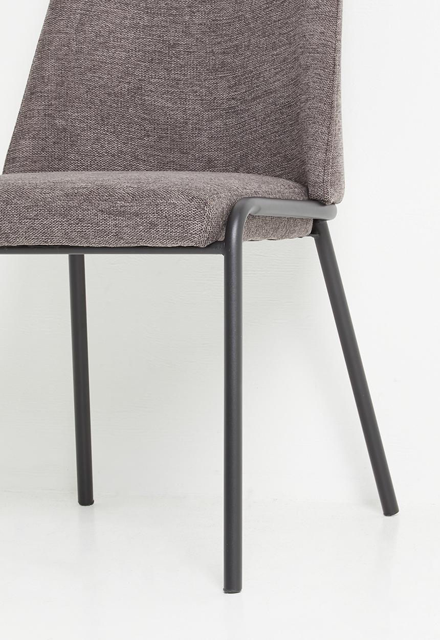 Sixth Floor - Desire chair set of 2 - charcoal