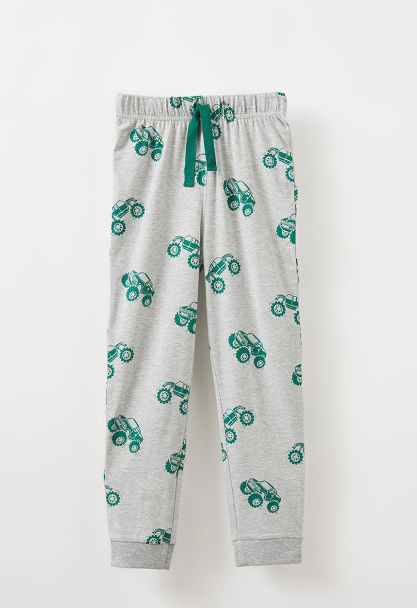 Cotton On - Ace long sleeve pyjama set - cloud marle/trucks