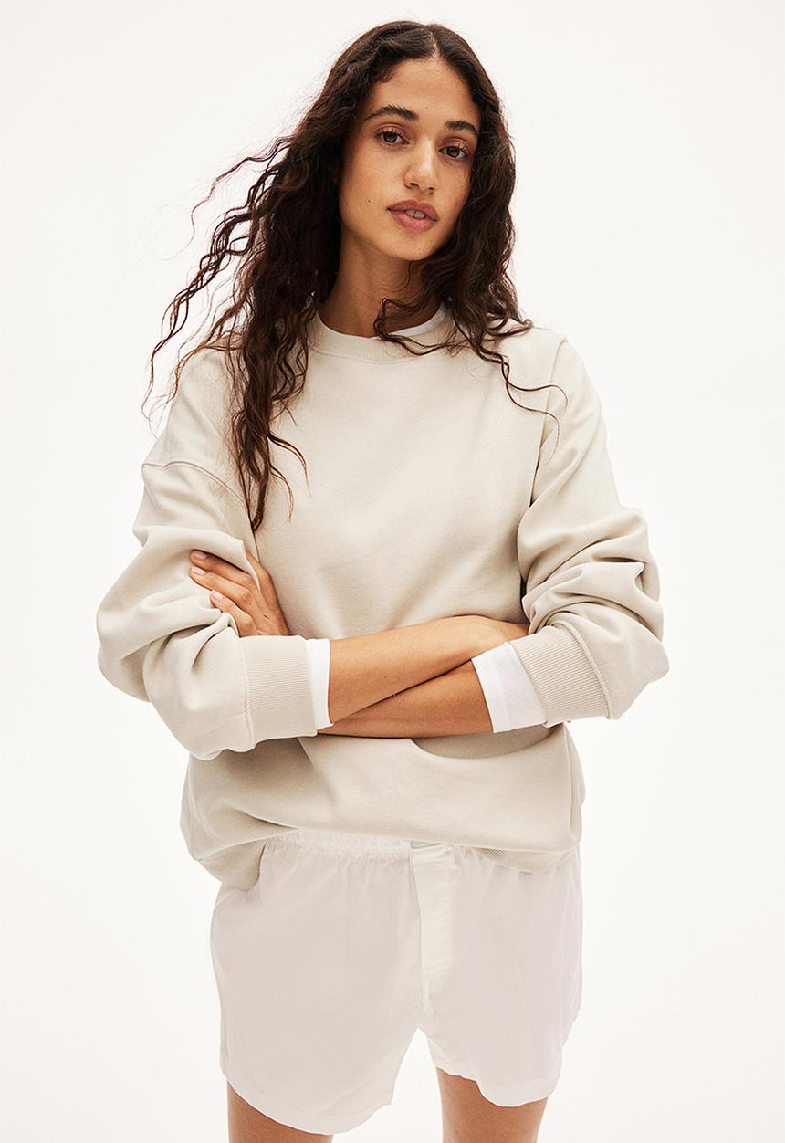 H&M - Oversized sweatshirt -  light beige 