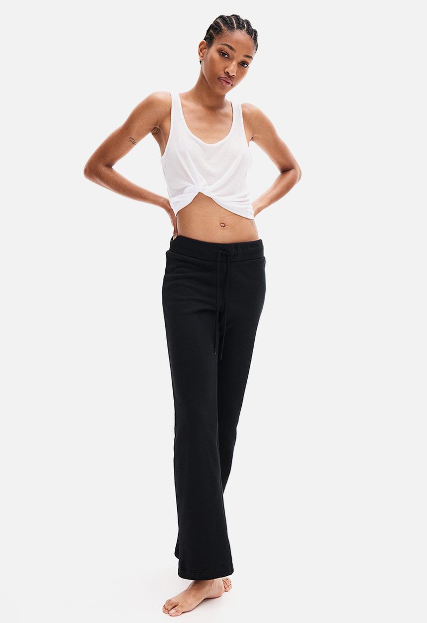 H&M - Straight joggers - black