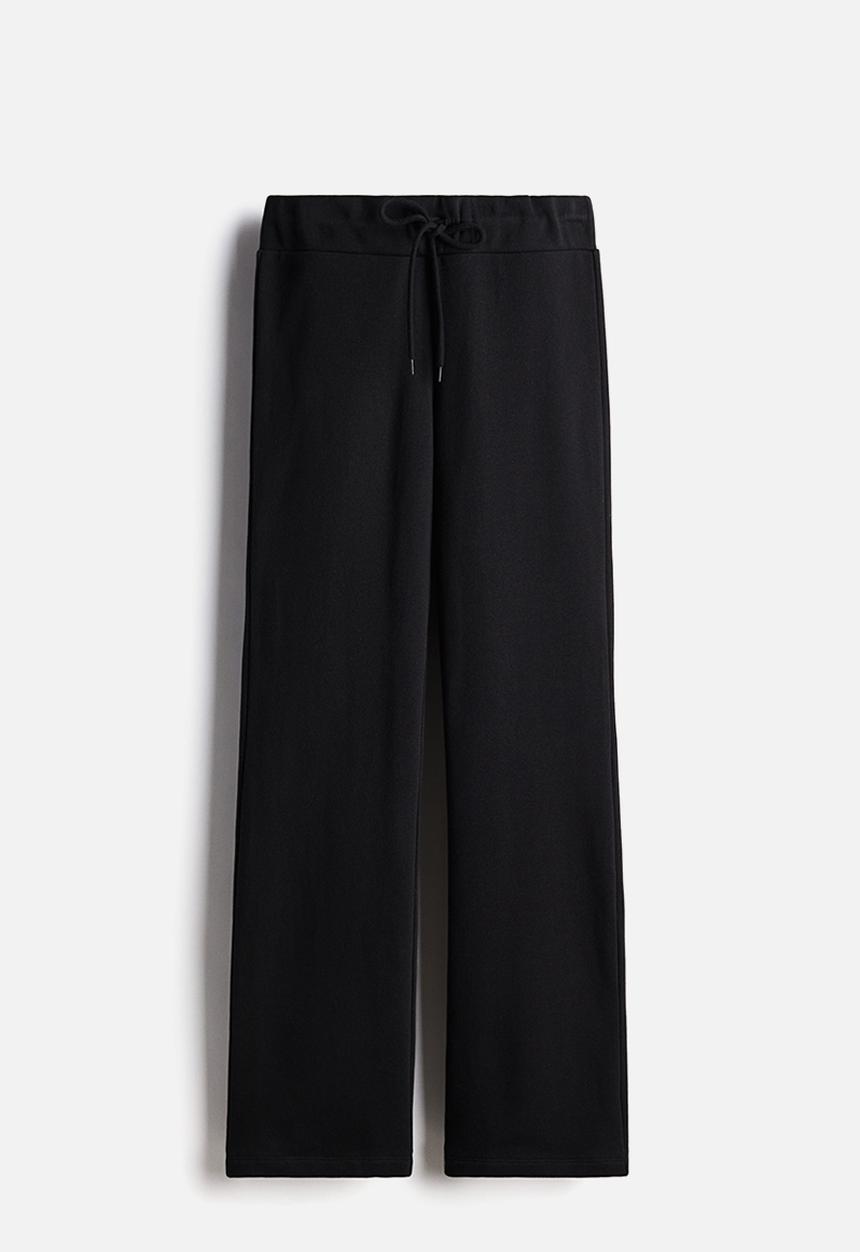 H&M - Straight joggers - black