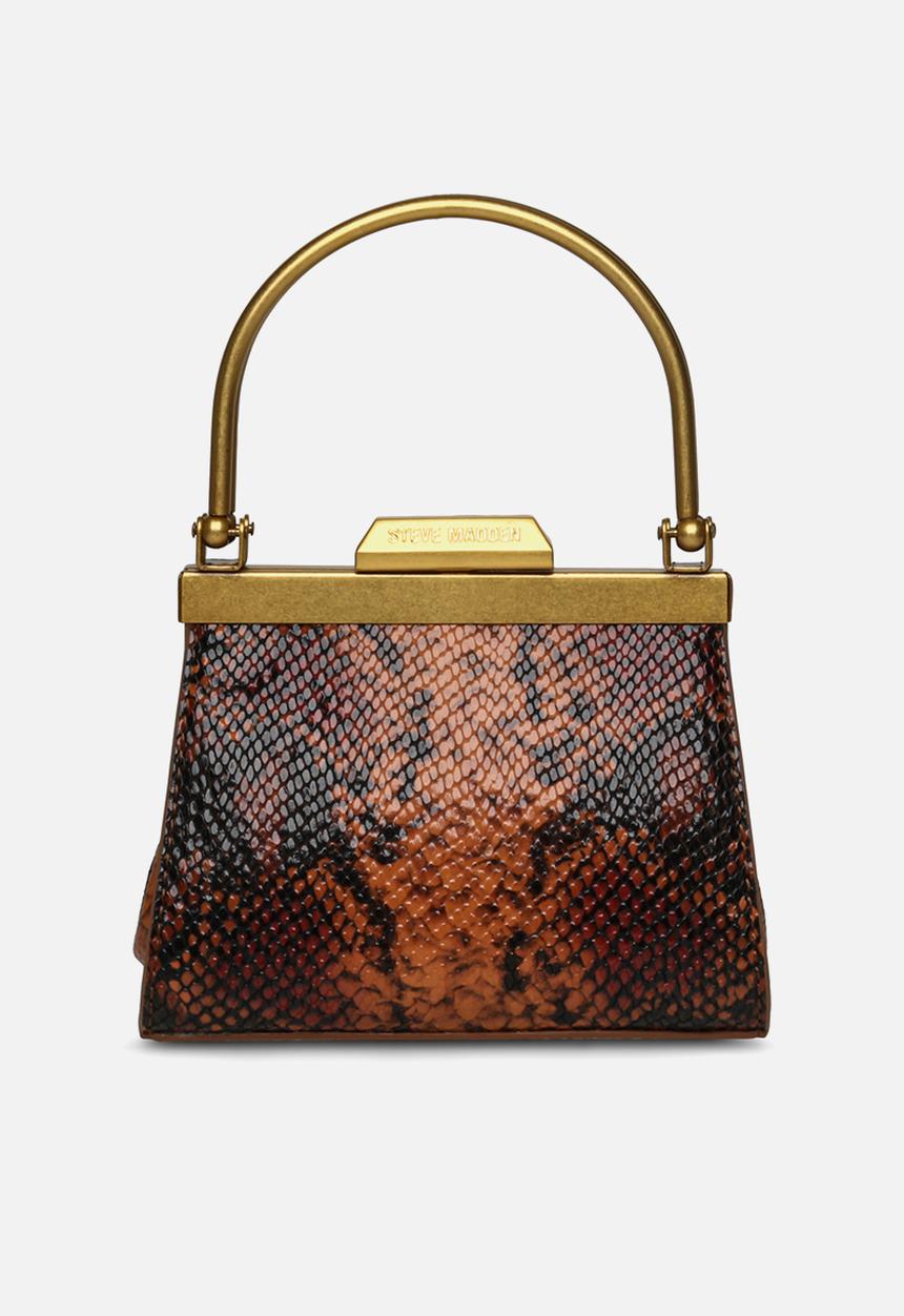 Steve Madden - Bello top handle bag -brown