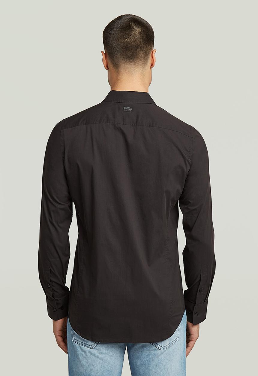 G-STAR - Uniform slim shirt l\s - black