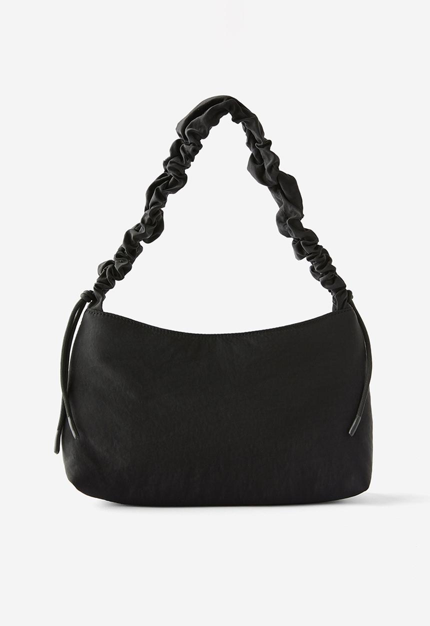 Rubi - Eden scrunch underarm bag- black