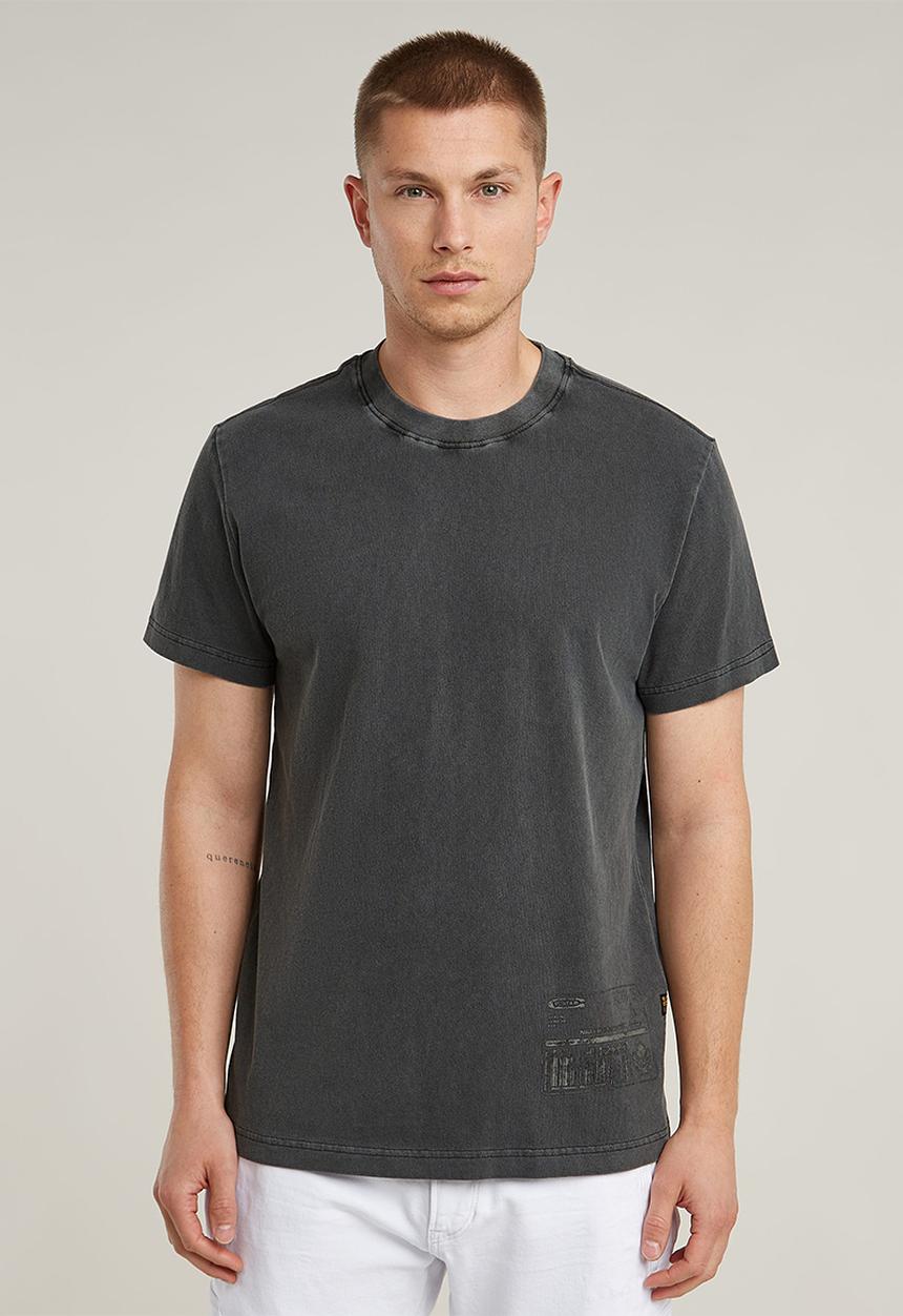 G-STAR - Shipping Gr Overdyed R T - Dk Black Gd