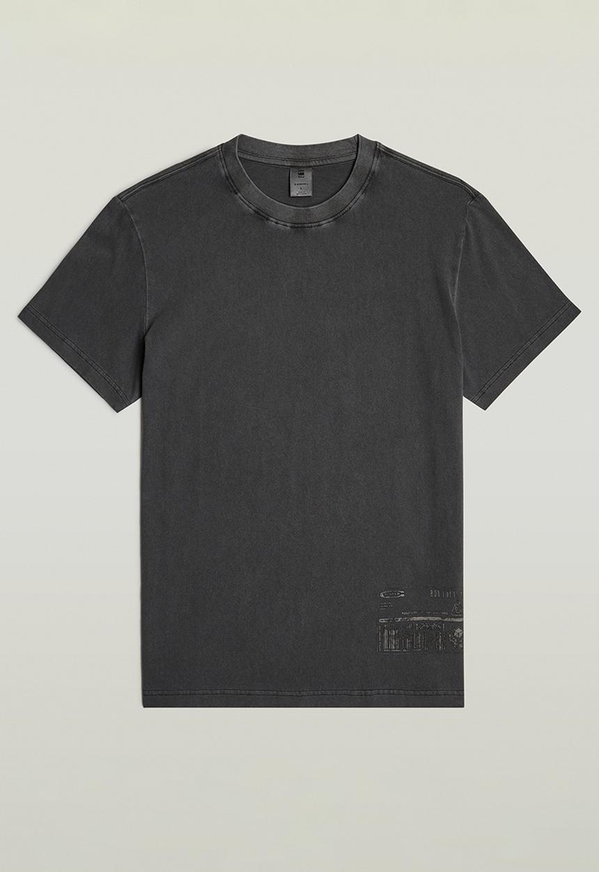G-STAR - Shipping Gr Overdyed R T - Dk Black Gd