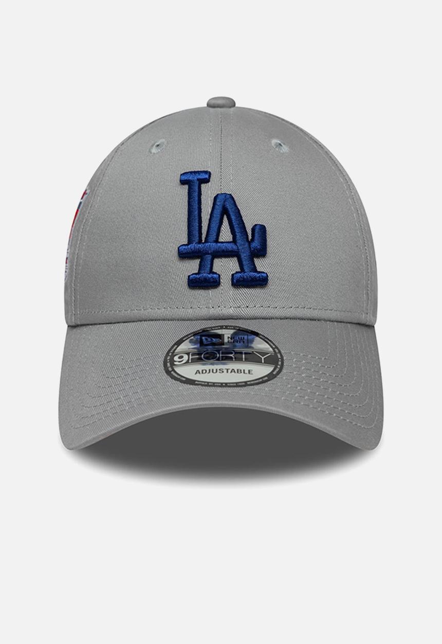 New Era - 940 Mlb Side Patch Losdod - Grey/Navy Y25