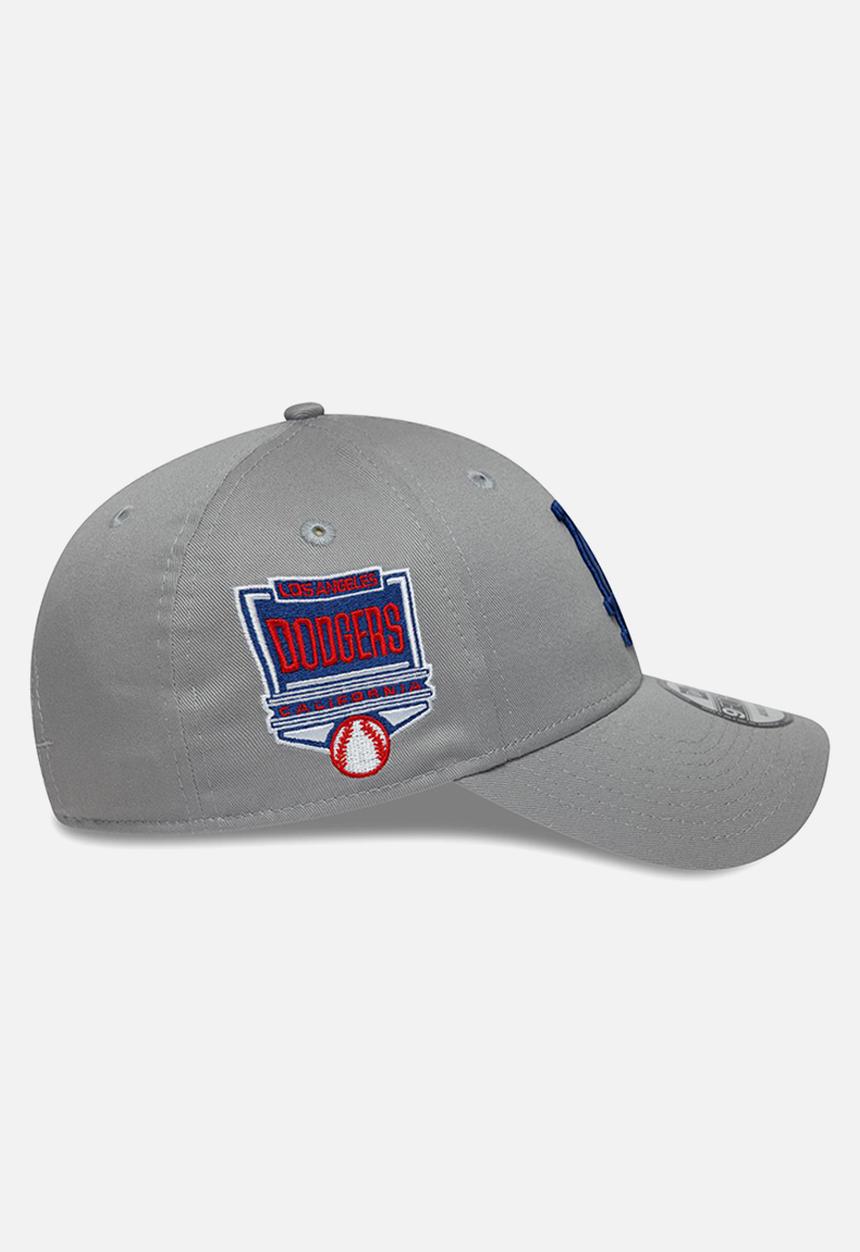 New Era - 940 Mlb Side Patch Losdod - Grey/Navy Y25