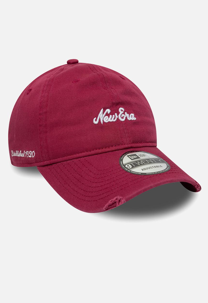 New Era - 920 Distress Newera - Maroon Y25