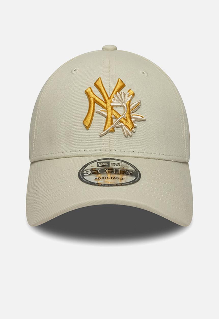 New Era - Floral icon 9Forty® New York Yankees - ivory