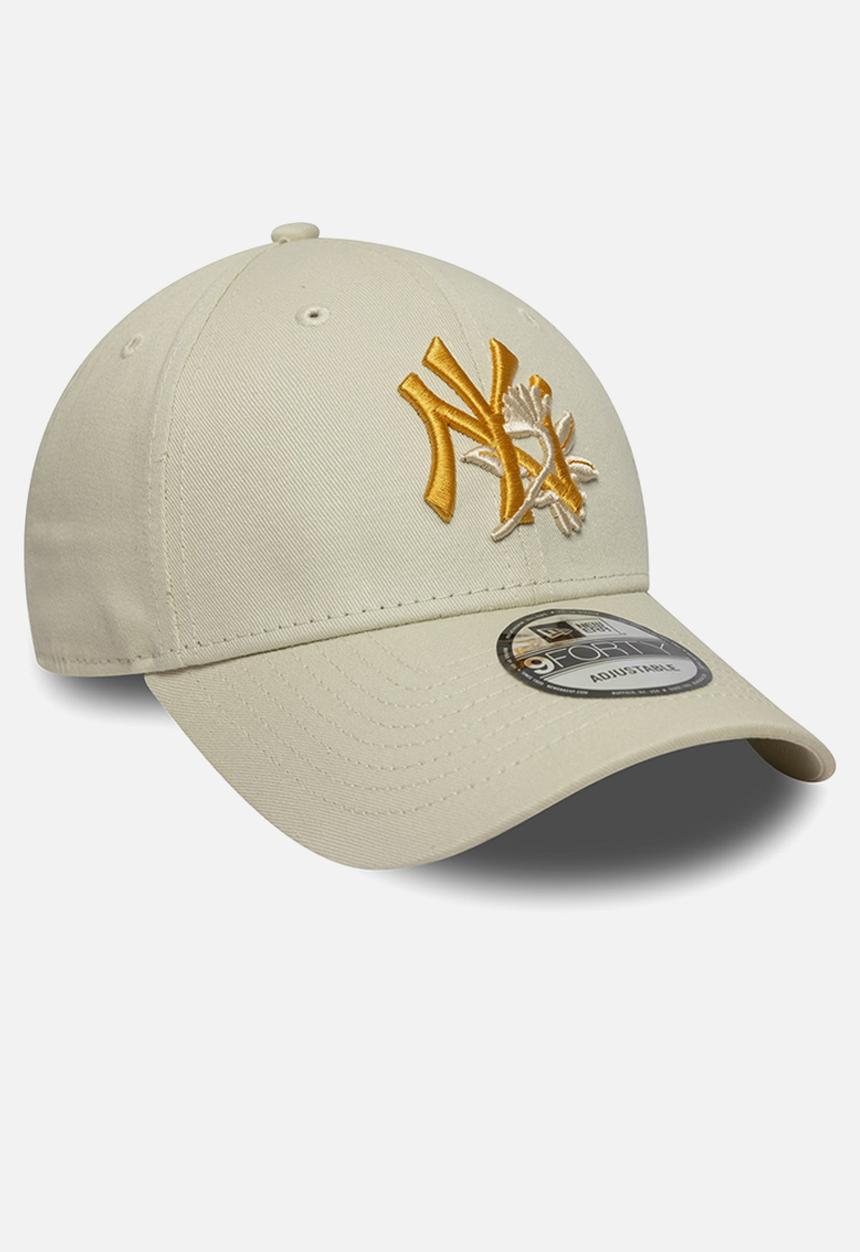 New Era - Floral icon 9Forty® New York Yankees - ivory