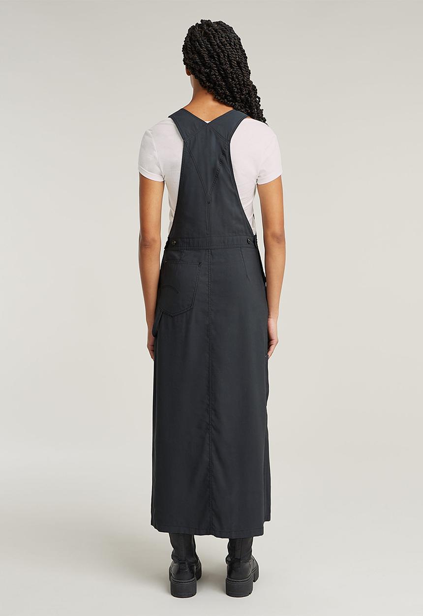 G-STAR - Dungaree Dress s\l Wmn - Petrol