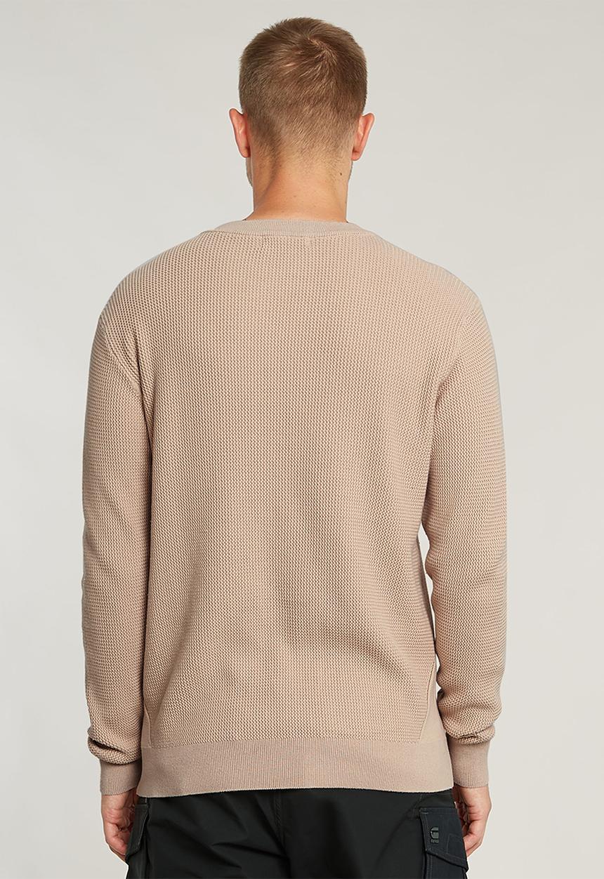 G-STAR - Serrated r knit - beige