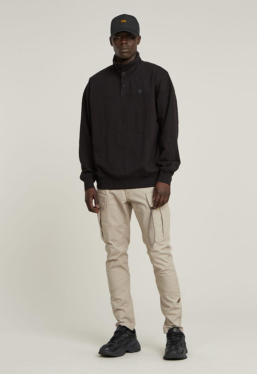G-STAR - Snap button loose sw - black