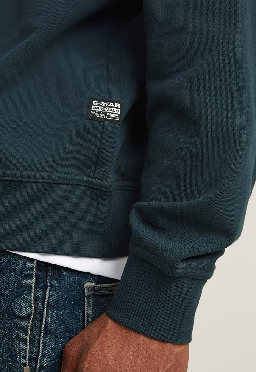 G-STAR - Chenille G-script loose r sw - legion blue