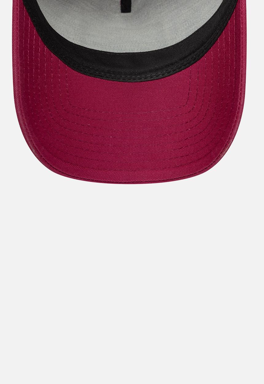 New Era - Trucker Eframe Washed Patch Newera - Maroon Y25