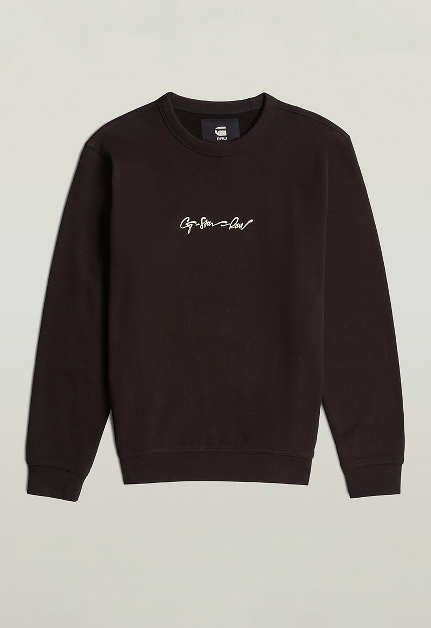 G-STAR - G-script logo r sw - dk black