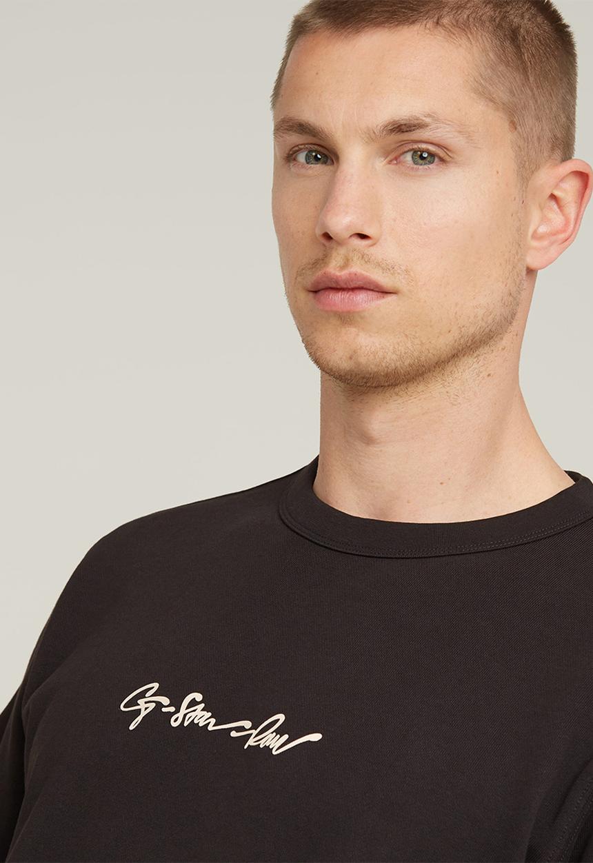 G-STAR - G-script logo r sw - dk black