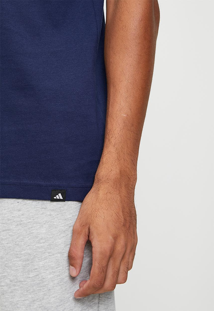 adidas Performance - C Colleg Tee Dkblue - Blue