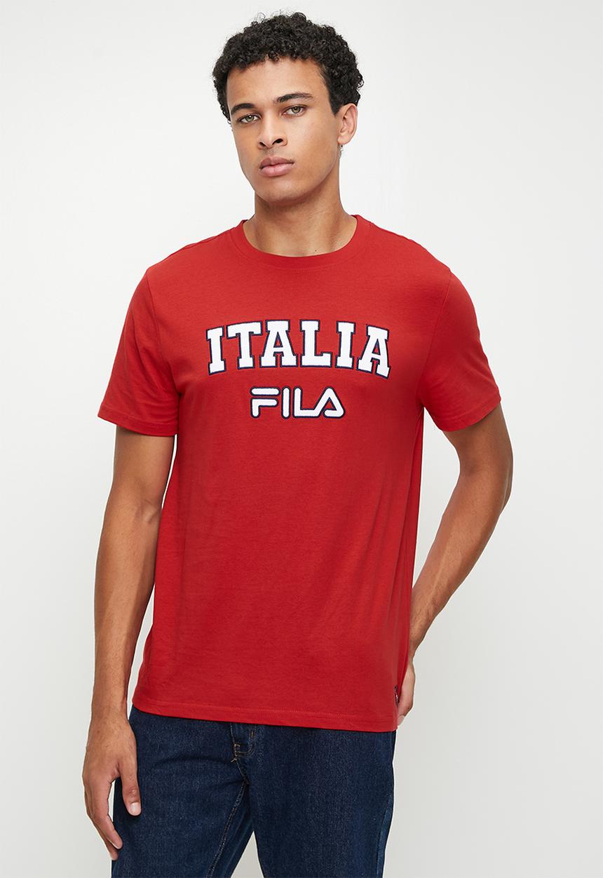 FILA - Nicholas T-Shirt - Fila Red