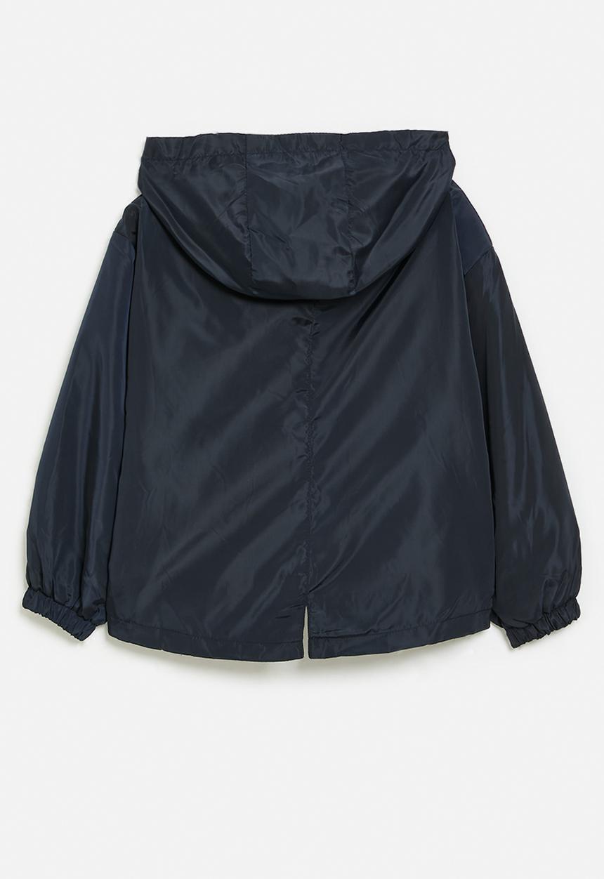 Pop Candy - Hooded windbreaker-navy