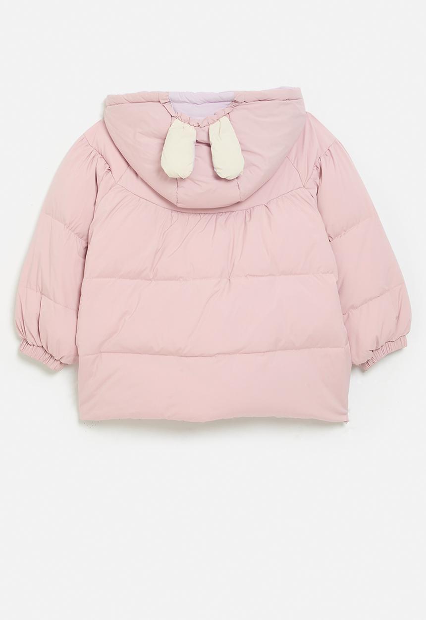 Pop Candy - Hooded puffer jacket-pink