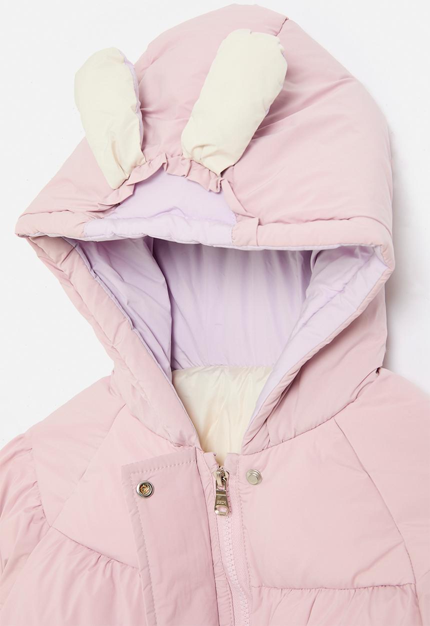 Pop Candy - Hooded puffer jacket-pink