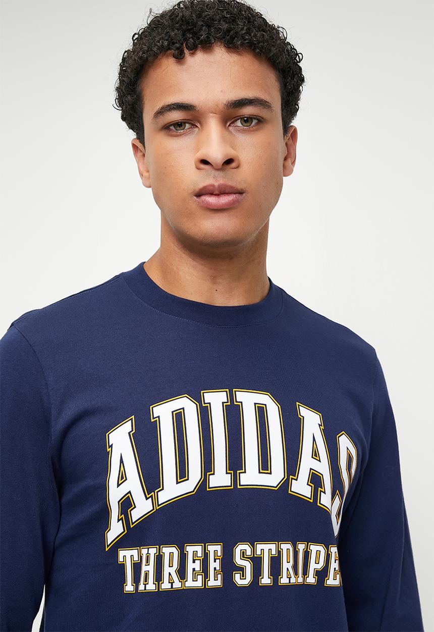 adidas Performance - Tokyo Longs Tee Dkblue - Blue