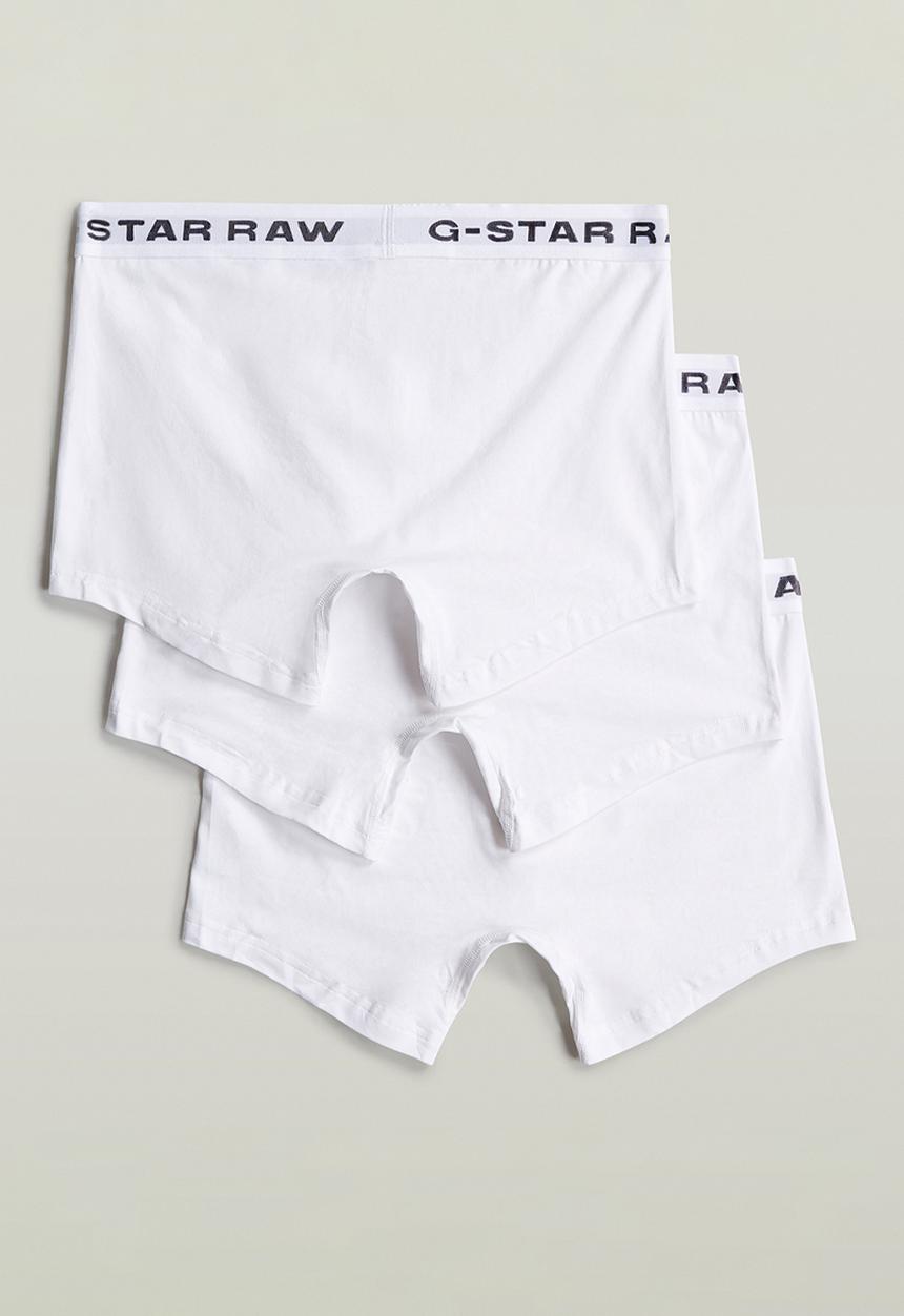G-STAR - Boxer Briefs 3 Pack - White/White/White