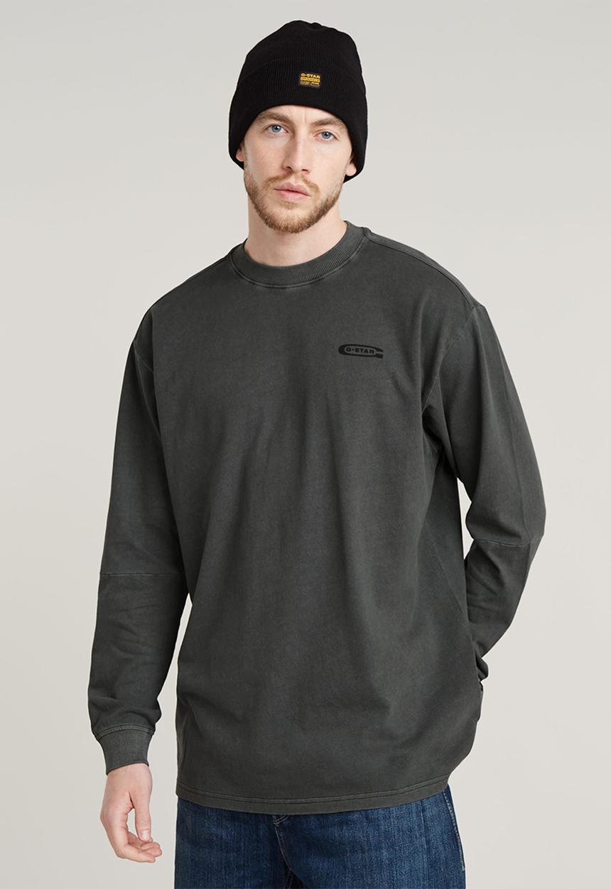 G-STAR - Pigment dye loose r t l\s - dk black gd