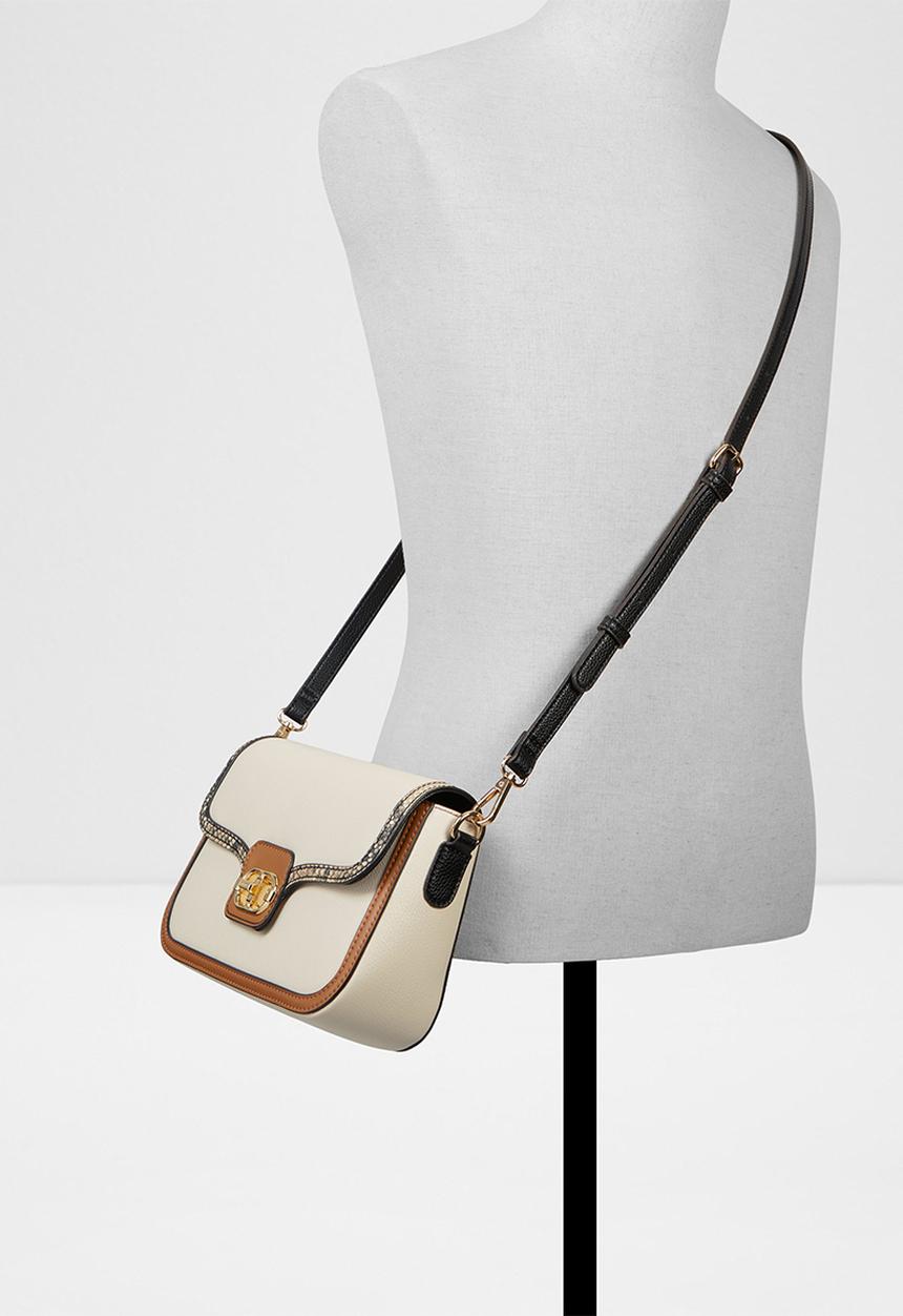 ALDO - Landenderiel shoulder bag - beige