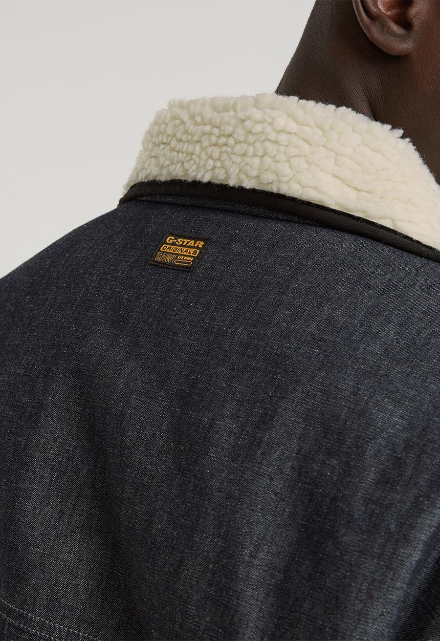 G-STAR - Padded shanorak - raw denim
