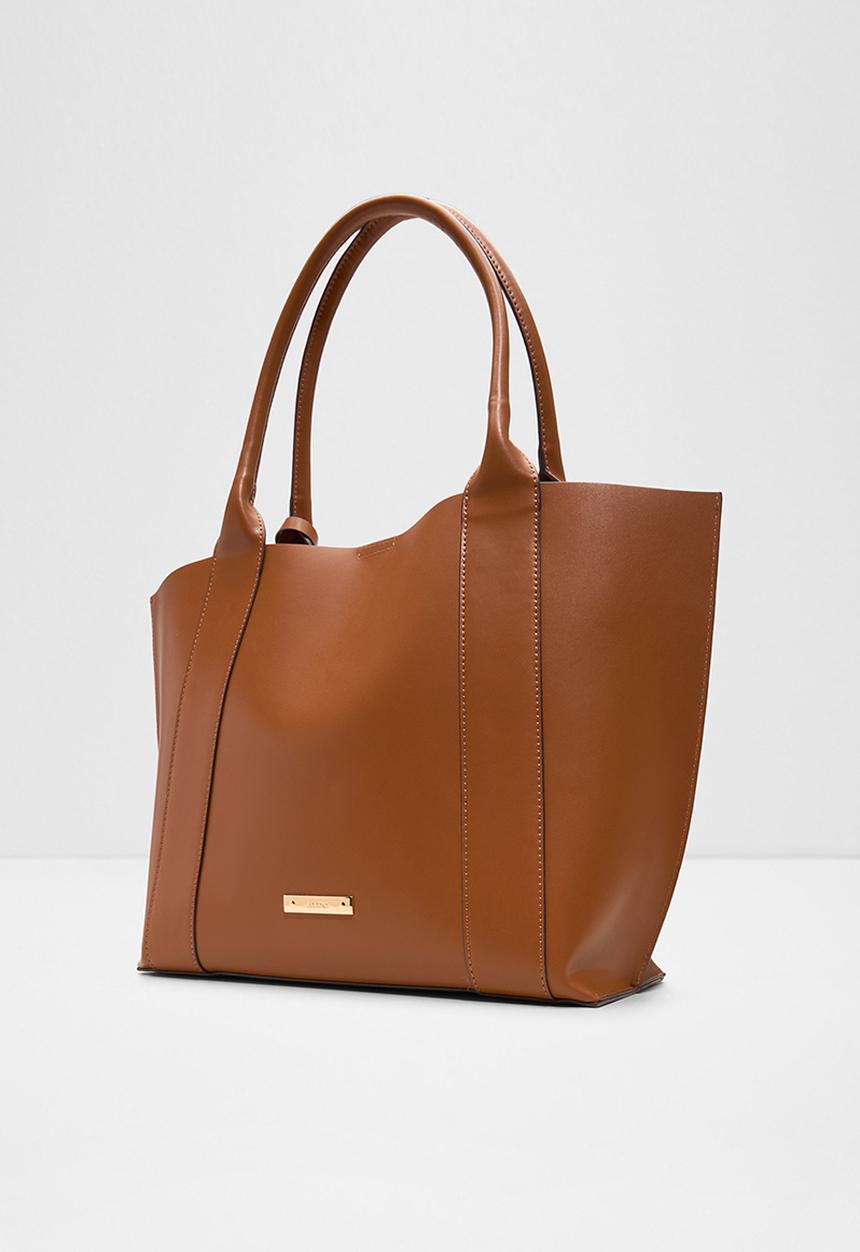 ALDO - Splish tote bag - cognac