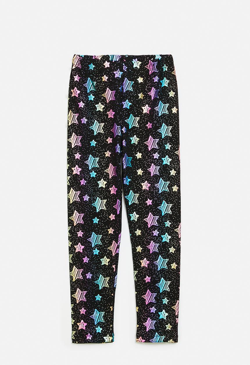 Pop Candy - Printed leggings - navy blue
