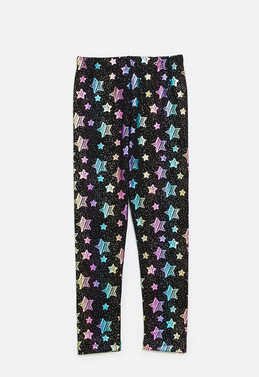Pop Candy - Printed leggings - navy blue