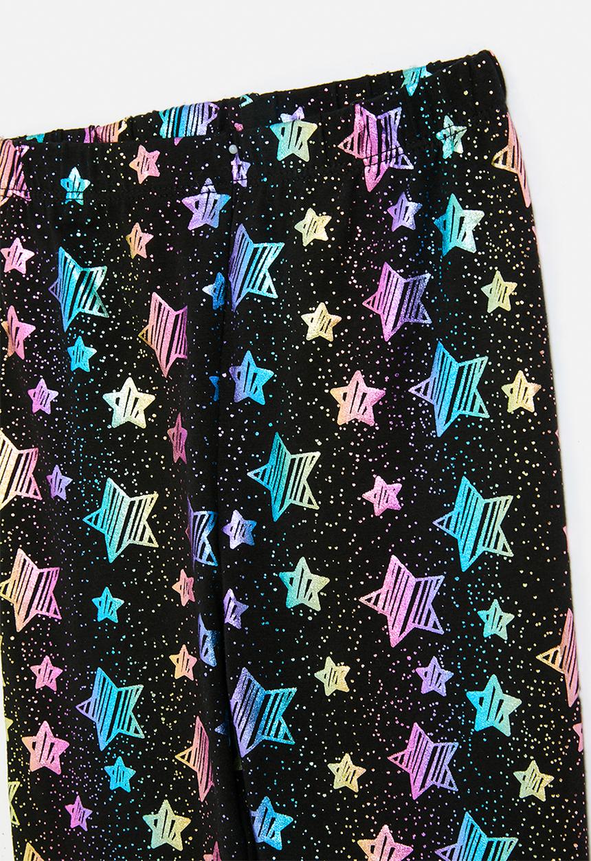 Pop Candy - Printed leggings - navy blue