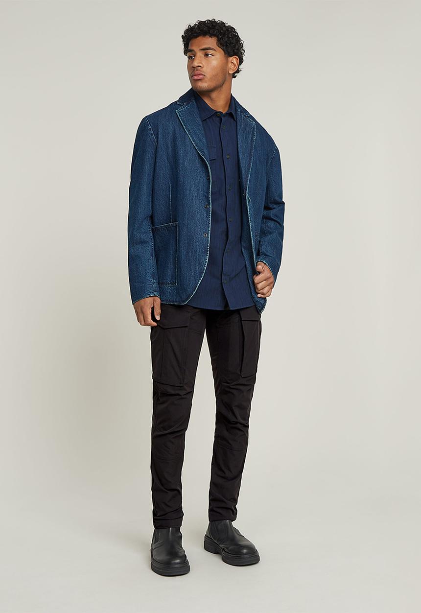 G-STAR - Rovic zip 3d regular tapered - black