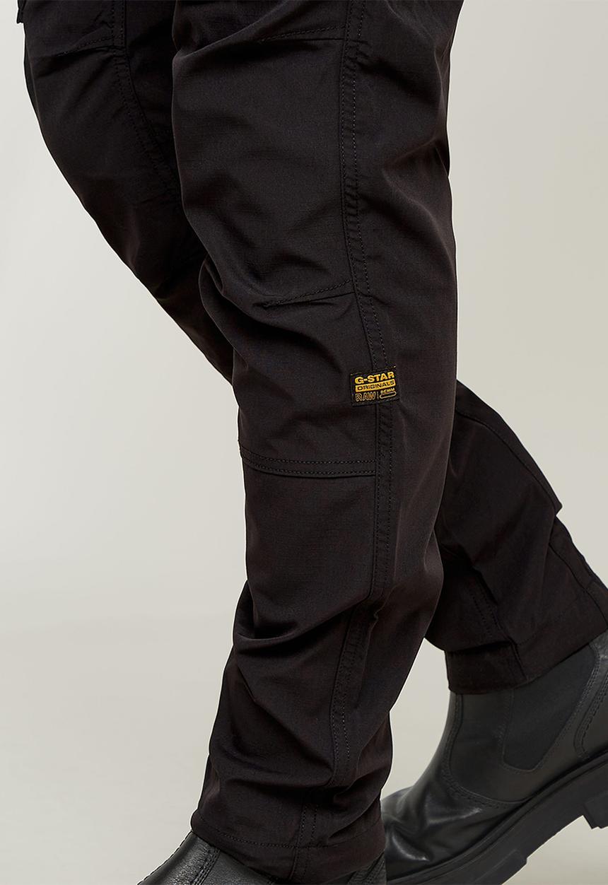 G-STAR - Rovic zip 3d regular tapered - black