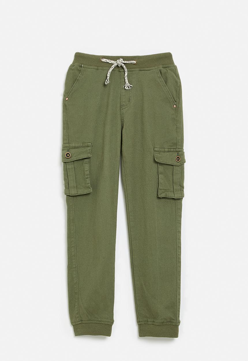 Pop Candy - Utility pants - green
