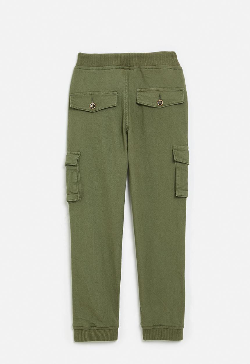 Pop Candy - Utility pants - green
