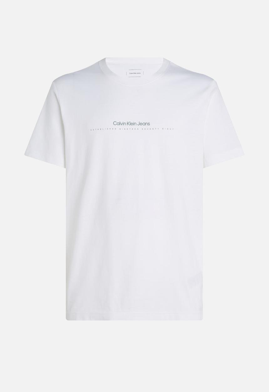 Calvin Klein - Minimal Logo Tee - Bright White