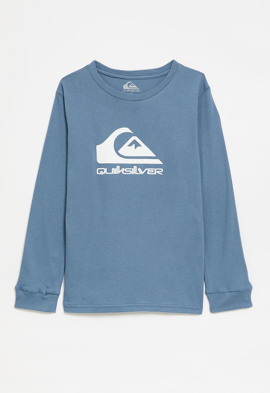 Quiksilver - Corp logo ls boys - coronet blue