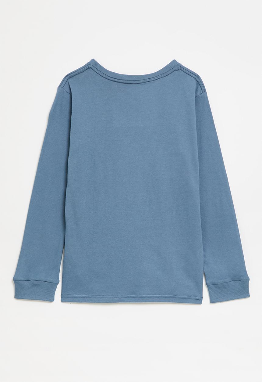 Quiksilver - Corp logo ls boys - coronet blue