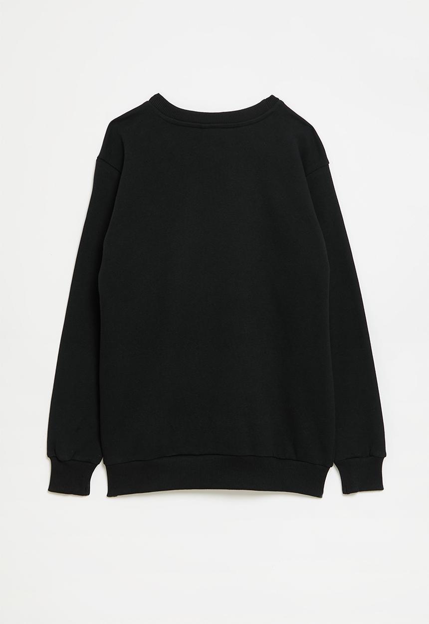 Quiksilver - Copr logo crew boys - black
