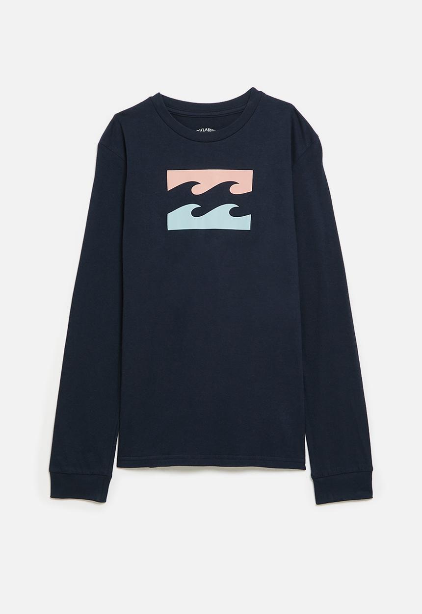 Billabong  - Team wave ls l/s t-shirt - navy