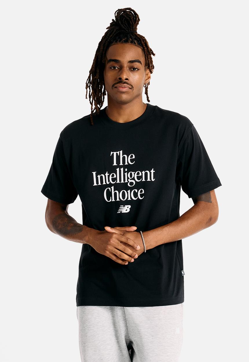 New Balance  - New Balance The Intelligent Choice Tee - Black