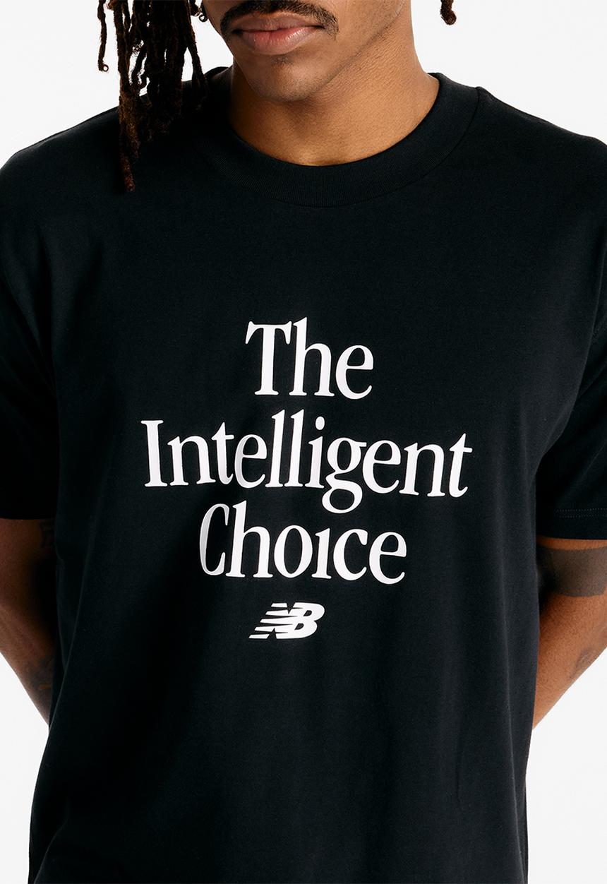 New Balance  - New Balance The Intelligent Choice Tee - Black